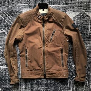 Belstaff Waxed Cotton Riding Cafe Racer Jacket